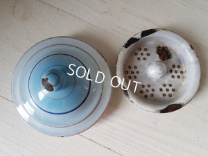 画像7: ホーロー手描きローズ柄コーヒーポット