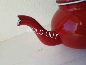 画像3: エトワール社赤すみれ柄ティーポット