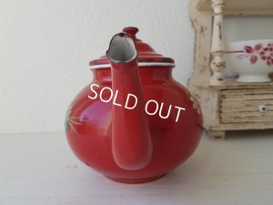 画像5: エトワール社赤すみれ柄ティーポット