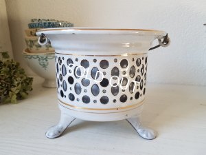 画像9: 白いホーローウォーマー