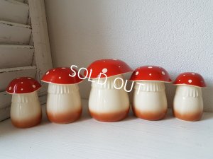 画像7: 陶器製きのこキャニスター