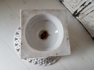 画像8: 白い陶器バスケット型フルーツコンポート