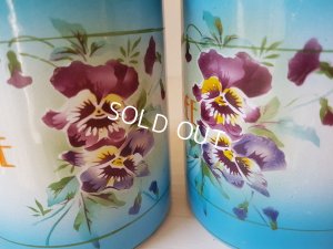 画像3: Japyダブルパンジー柄キャニスター