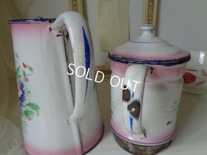 画像11: Japyピンクビオラとすずらん柄コーヒーポット