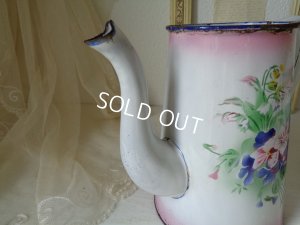 画像12: Japyピンクビオラとすずらん柄コーヒーポット