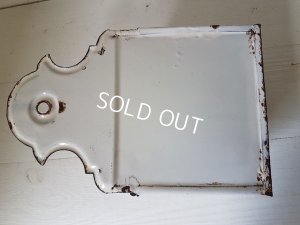 画像9: 白ホーロー花柄フラワー缶