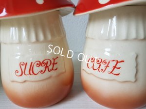 画像11: 陶器製きのこキャニスター