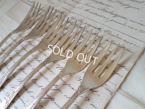 画像9: 箱付シルバーフォークセット