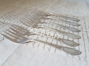 画像13: 箱付シルバーフォークセット