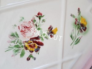 画像3: Japyピンクローズとパンジー柄レードルラック