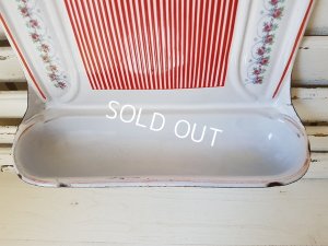 画像5: BB赤ストライプローズガーランド柄レードルラック