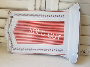 画像6: BB赤ストライプローズガーランド柄レードルラック