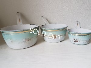 画像10: ホーロー花柄ウエディングセット