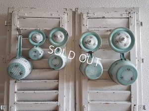 画像19: ホーロー花柄ウエディングセット