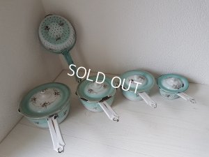 画像15: ホーロー花柄ウエディングセット