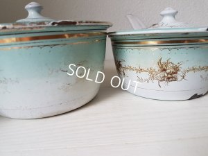 画像16: ホーロー花柄ウエディングセット