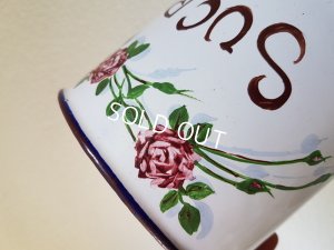 画像3: ホーローローズ柄キャニスター