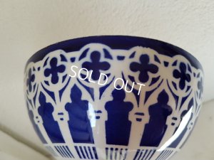 画像8: モロッコ柄カフェオレボウル