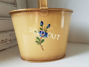 画像2: 手描き花柄カトラリー入れ