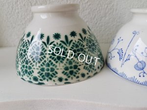 画像10: モロッコ柄とサクソニー柄カフェオレボウルセット