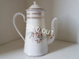 画像4: BF手描き花柄コーヒーポット