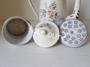 画像6: BF手描き花柄コーヒーポット