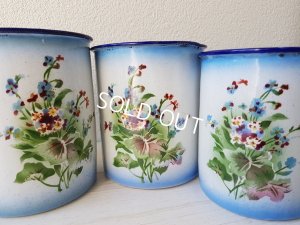 画像17:  Japy勿忘草柄キャニスター