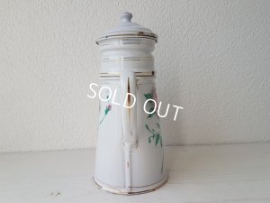 画像12: ホーローローズ柄コーヒーセット