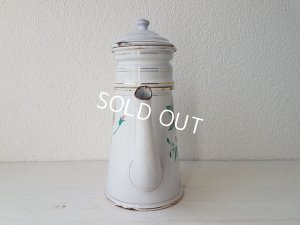 画像14: ホーローローズ柄コーヒーセット