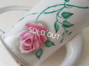 画像18: ホーローローズ柄コーヒーセット