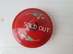 画像10:  エトワール社赤すみれ柄ティーポット