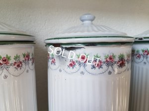 画像12: BB白いローズガーランド柄キャニスター