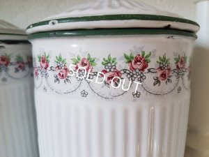 画像5: BB白いローズガーランド柄キャニスター
