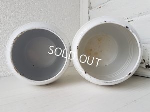 画像9: ホーロー白キャニスター