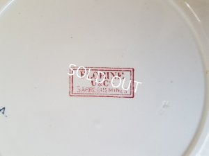 画像8: サルグミンヌ赤い花柄Florineプレートセット