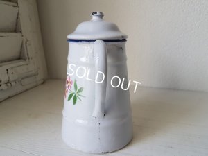 画像4: ホーロー花柄コーヒーポット