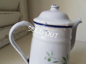 画像11: ホーロー花柄コーヒーポット