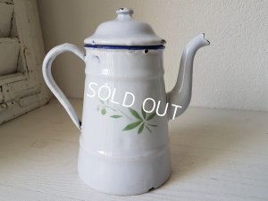 画像5: ホーロー花柄コーヒーポット