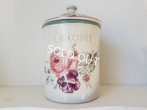 画像4: Japyローズ柄キャニスター