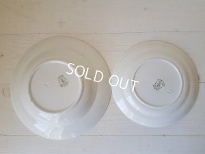 画像3: マーストリクト窯リボンとローズ柄プレートセット