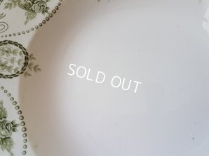 画像9: マーストリクト窯リボンとローズ柄プレートセット