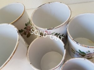 画像19: BF手描き花柄キャニスター6P