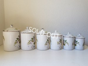 画像4: BF手描き花柄キャニスター6P