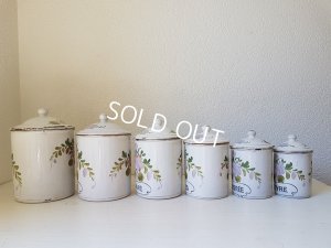 画像6: BF手描き花柄キャニスター6P