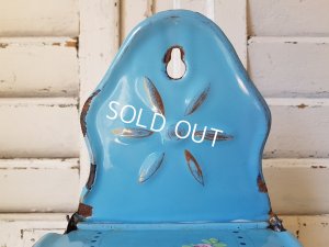 画像5: ホーロー製手描きローズ柄セル缶