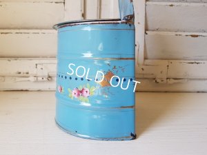 画像7: ホーロー製手描きローズ柄セル缶