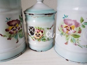 画像7: Japyパンジー柄キャニスター3P