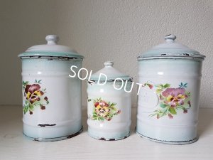 画像5: Japyパンジー柄キャニスター3P