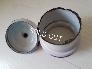 画像7: ホーローピンク手描きコーヒーポット