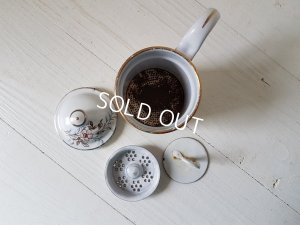 画像12: BWホーロー花柄コーヒーポット